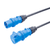 Toon details voor verlengkabel H07RNF 1,5mm2 CEE 3 pin 16A 230V blauw Bals  5,0m Afbeelding van verlengkabel H07RNF 1,5mm2 CEE 3 pin 16A 230V blauw Bals  5,0m