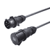 Toon details voor verlengkabel H07RNF 2,5mm2 CEE 5 pin 16A 400V zwart(rd) Bals 10m Afbeelding van verlengkabel H07RNF 2,5mm2 CEE 5 pin 16A 400V zwart(rd) Bals 10m