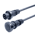 Toon details voor verlengkabel H07RNF 16mm2 CEE 5 pin 63A 400V zwart(rd) Bals  5,0m Afbeelding van verlengkabel H07RNF 16mm2 CEE 5 pin 63A 400V zwart(rd) Bals  5,0m