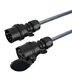 Toon details voor verlengkabel H07RNF 6mm2 CEE 5 pin 32A 400V zwart(rd) PCE 25m Afbeelding van verlengkabel H07RNF 6mm2 CEE 5 pin 32A 400V zwart(rd) PCE 25m