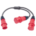 Toon details voor Y-splitter H07RNF 6mm2 CEE 5p 32A 0,5m>2xCEE 5 pin 32A 0,5m rood Bals Afbeelding van Y-splitter H07RNF 6mm2 CEE 5p 32A 0,5m>2xCEE 5 pin 32A 0,5m rood Bals