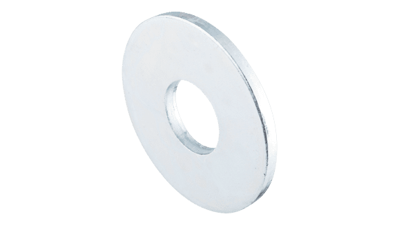 Bild von Vlakke sluitring groot staal verzinkt 4,3X12 (M4)