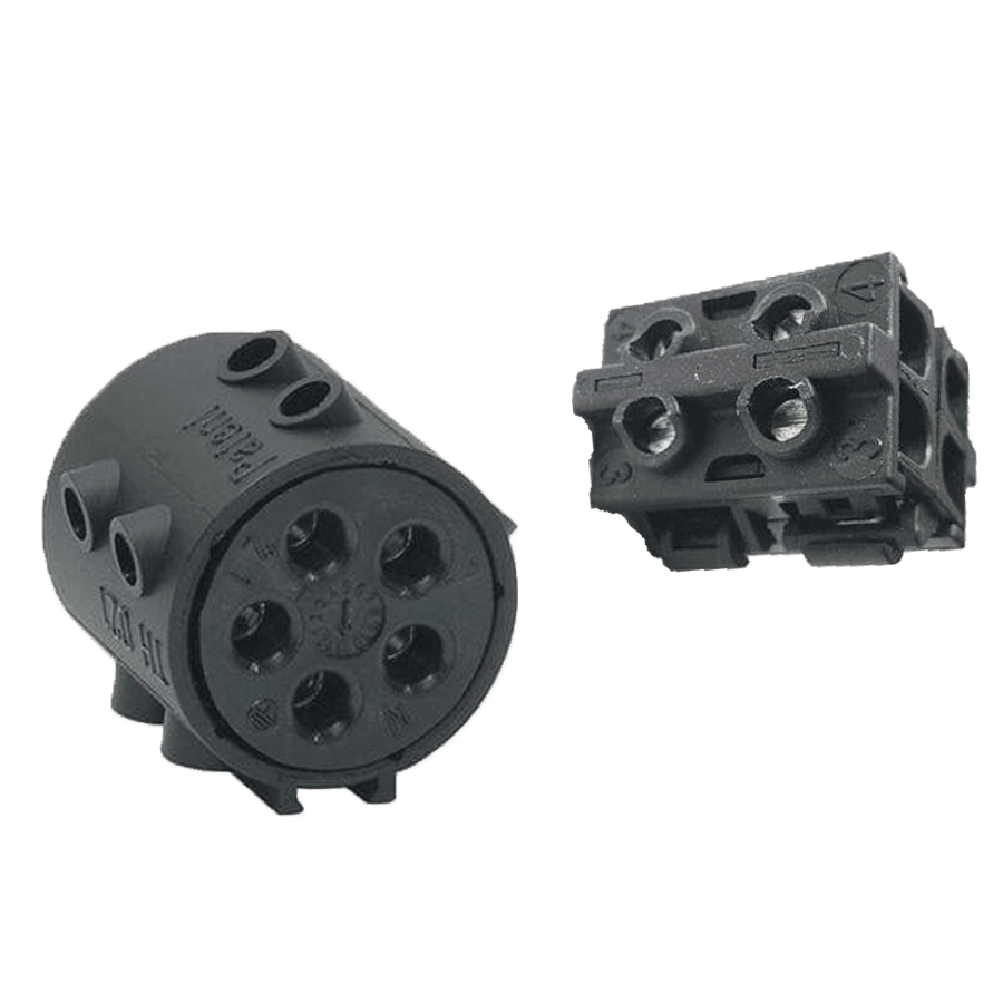 Picture for category TEEDRUM circular compact terminal blocks