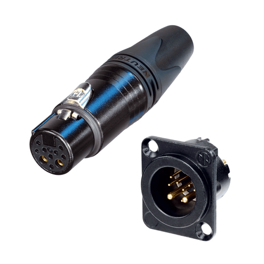 Picture for category XLR DATA + POWER 10pin 8+2