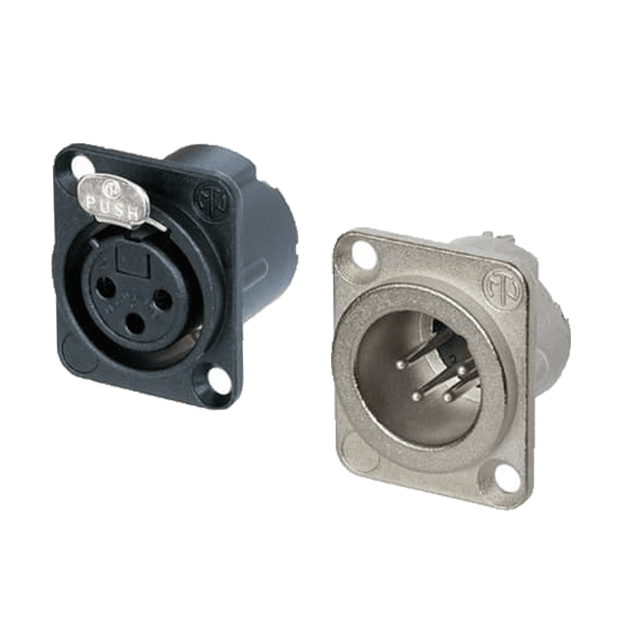 Picture for category XLR chassisdelen