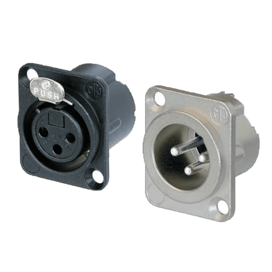 Picture for category XLR chassisdeel krimp DLX_series