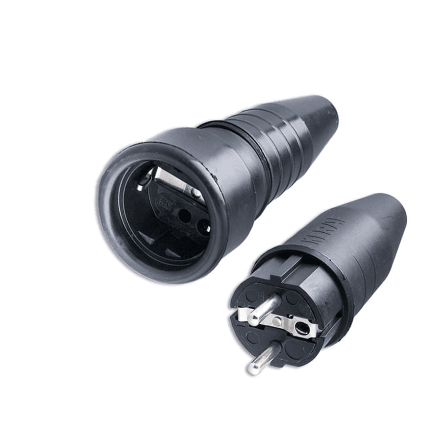 Afbeelding voor categorie Keraf rubber steker/koppeling