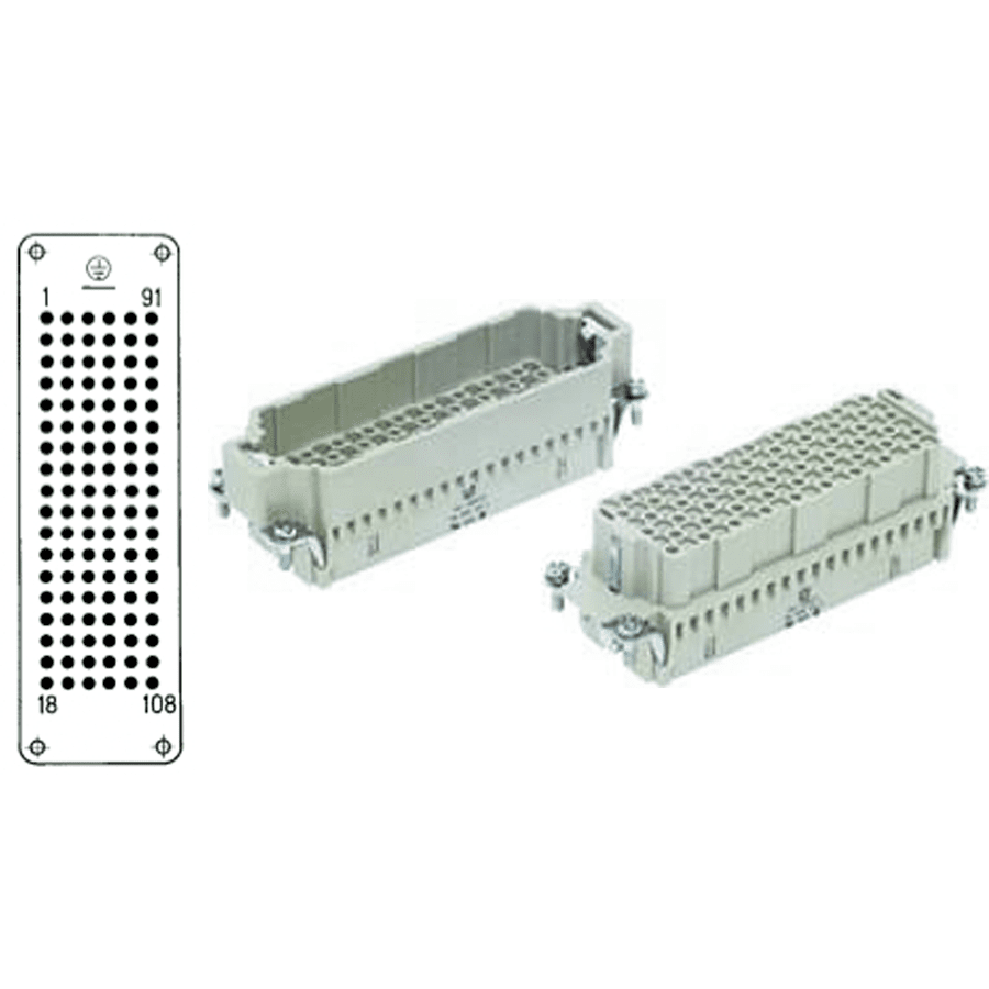 Afbeelding voor categorie Harting HAN DD Audio Multipin Connectors