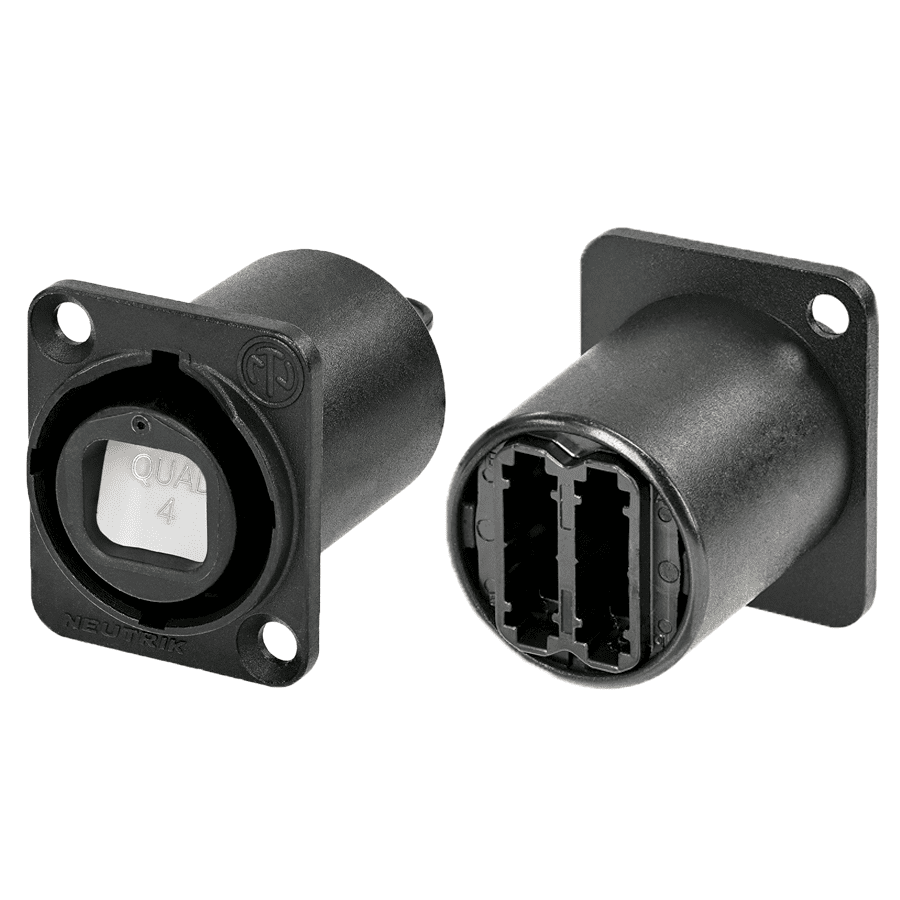 Bild für Kategorie opticalCON QUAD Chassis Connectors
