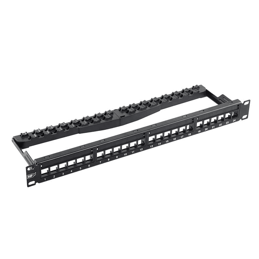 Bild für Kategorie Keystone Patch Panels rackmounted