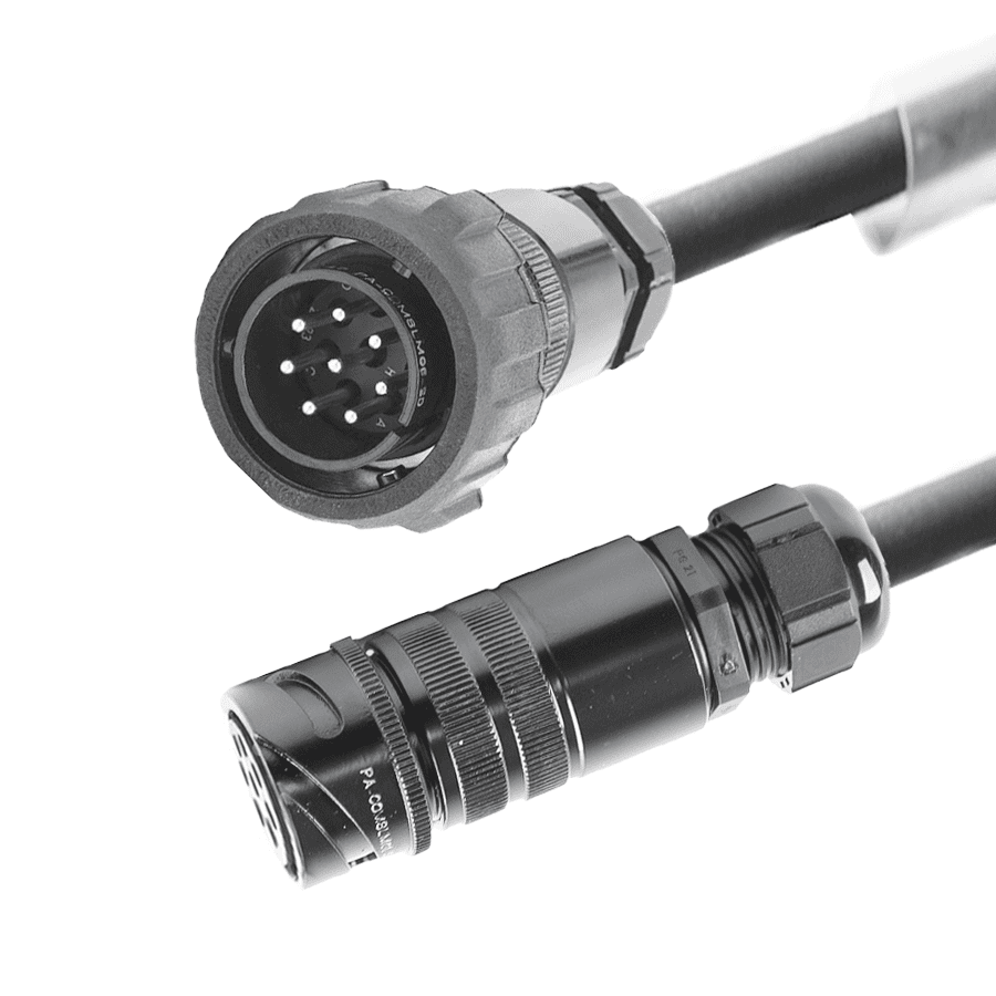 Bild für Kategorie kabel Perivox LSP-V PACOM 8 pin Female/Male+nut