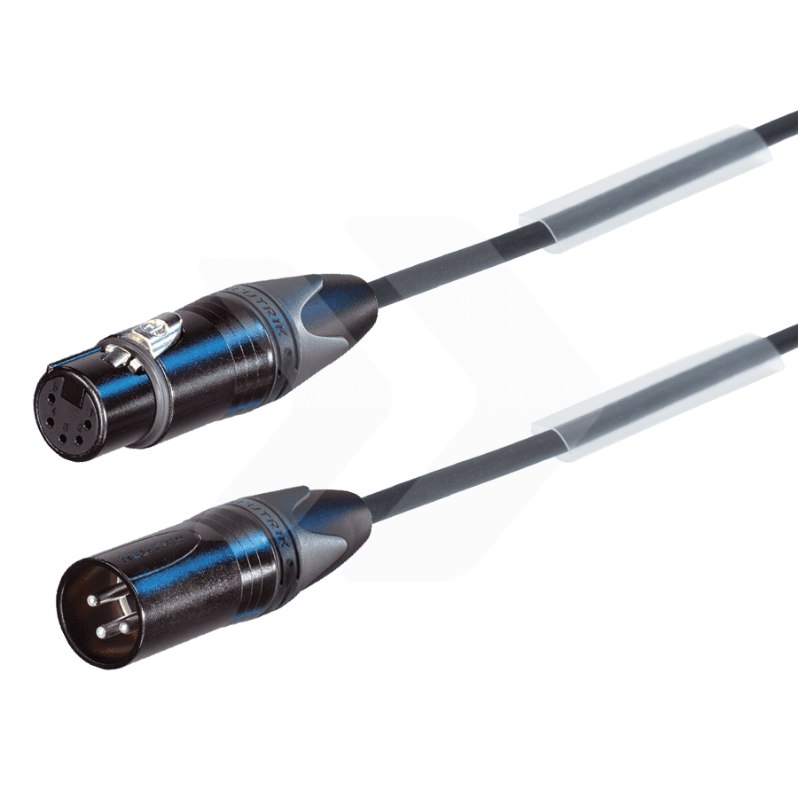 Bild für Kategorie DMX-verloopkabel FLEX met Neutrik XLR