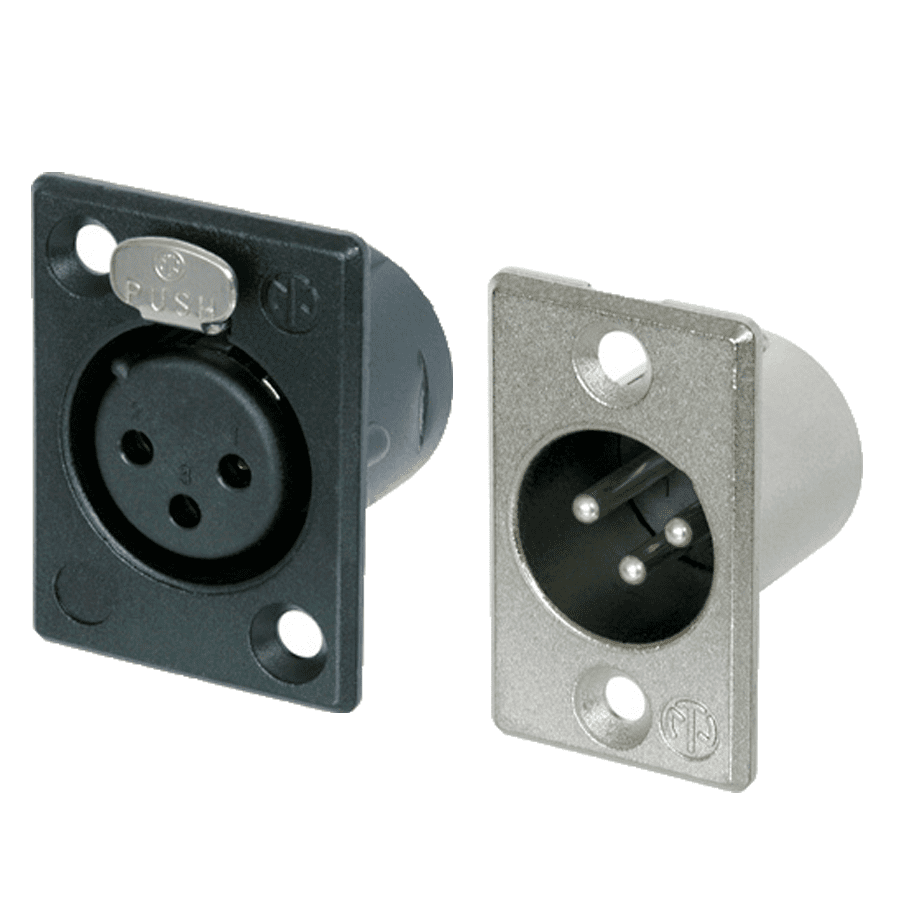 Picture for category XLR chassisdeel solder SMALLEST P_series