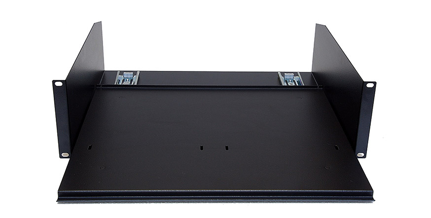 Bild von inlegsteun 19inch 3HE d370 zwart uitschuifbaar