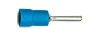 Picture of pinkabelschoen geisoleerd 1.5-2.5mm2 blauw L12mm PVC VPE100