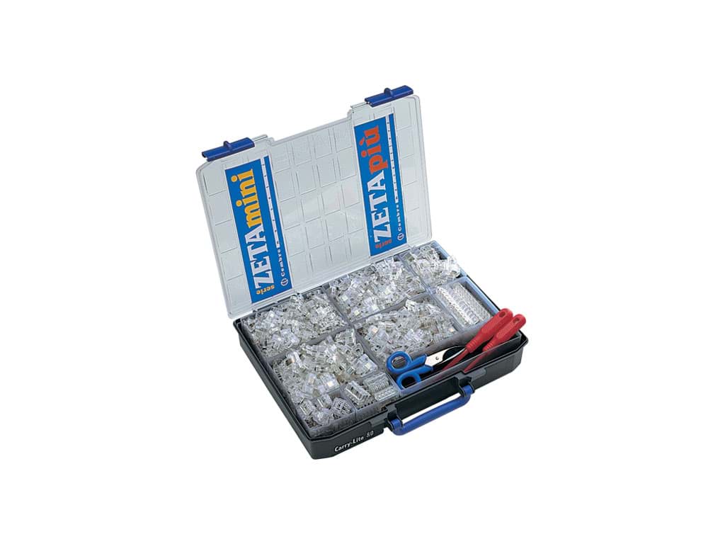 Afbeelding van PLASTIC CASE WITH ASSORTMENT OF ZETAMINI AN