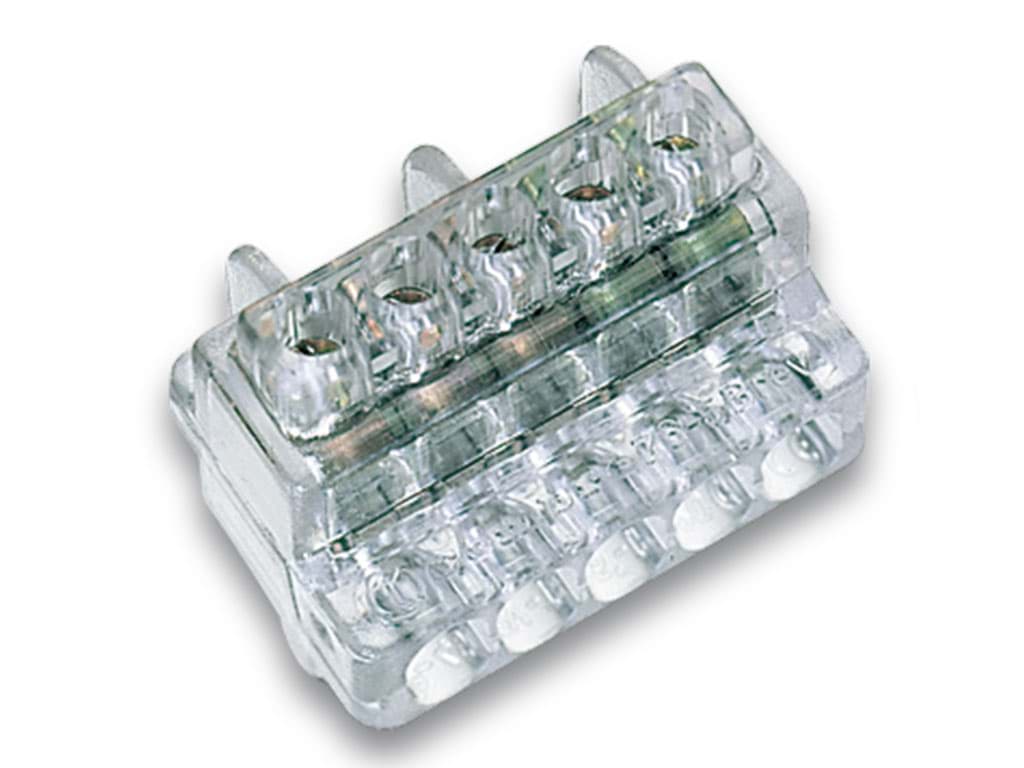 Afbeelding van Verdeelblok 1F  60A  5x1-6mm2 Cembre