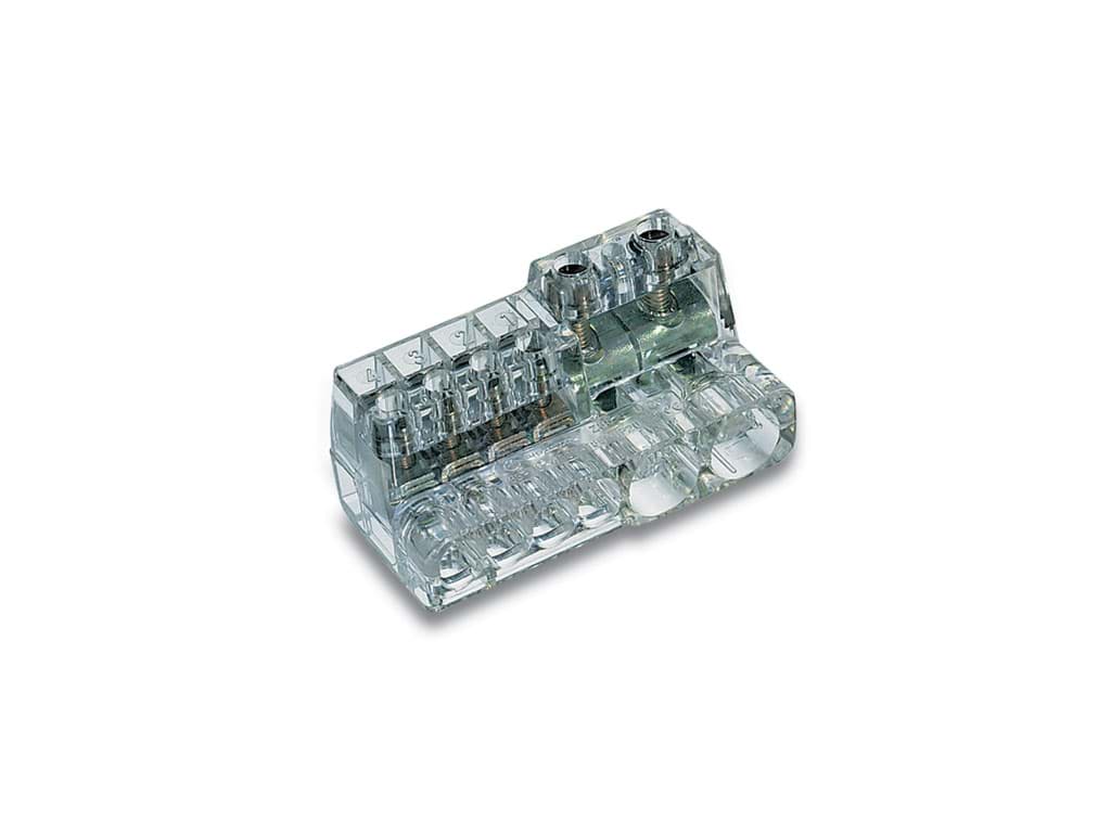 Afbeelding van Verdeelblok 1F 170A  2x6-35+5x2.5-16mm2 TS35 Cembre