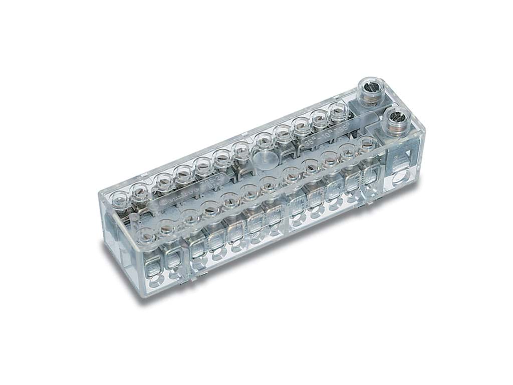 Afbeelding van Aardingsblok 2x6-35 + 24x2.5-10mm2 Cembre
