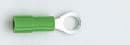 Picture of ringkabelschoen geisoleerd 0.2-0.5mm2 groen M3.5 PC-V0 VPE100