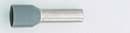 Afbeelding van adereindhuls geisoleerd   4.0mm2 grijs pen=10mm PKD