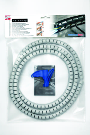 Picture of Helawrap kabelbundelslang d=16mm 2m+tool grijs