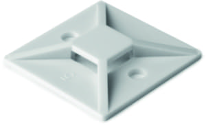 Bild von plakzadel 19.0x19.0x3.8mm wit
