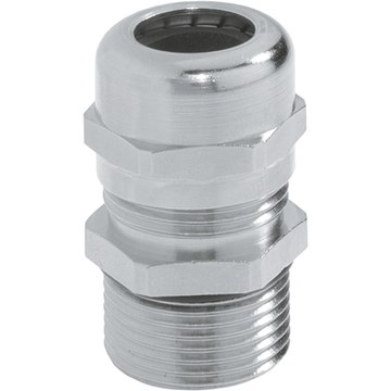 Picture of wartel messing IP68 PG36 doorlaat 19-32mm tap=15mm nikkel Skintop