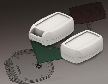 Picture of behuizing HAND-HELD serie 31 70x50x20 zwart
