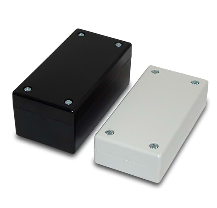 Bild von behuizing kunststof 100x 50x40mm ABS UL94V0 grijs BIM300