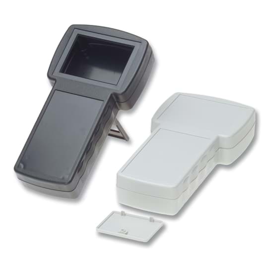 Picture of behuizing HAND-HELD Ergo-T 210x110x41mm lichtgrijs display cut-out