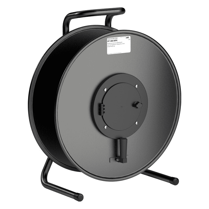 Bild von haspel HT480 metaal met deur zwart
