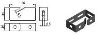 Afbeelding van kabelgeleiderbeugel 44x85m (set12)