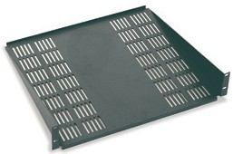 Picture of inlegsteun 19inch 2HE d400mm max.20kg Retex