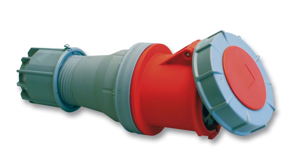 Bild von CEE koppeling 5p  63A 400V 6h rood IP67 PCE
