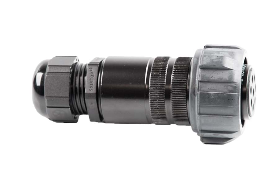 Afbeelding van PA-COM 22-23 8p cable connector with nut fem. d=13-18mm solder