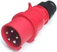 Picture of CEE steker 5p  16A 400V 6h rood IP44 Bals EVENT QuickConnect