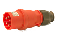 Bild von CEE steker 5p  32A 400V 6h rood IP44 Bals EVENT QuickConnect