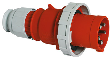 Bild von CEE steker 5p  63A 400V 6h rood IP67 Bals schroef