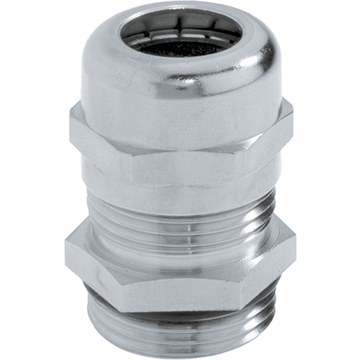 Picture of wartel messing IP68 PG29 doorlaat 16-25mm tap=8mm nikkel Skintop
