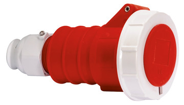 Bild von CEE koppeling 5p  32A 400V 6h rood IP67 Bals QuickConnect