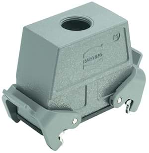 Bild von Han 16B-2LOCK koppelhuis hoog top-invoer M25 grijs