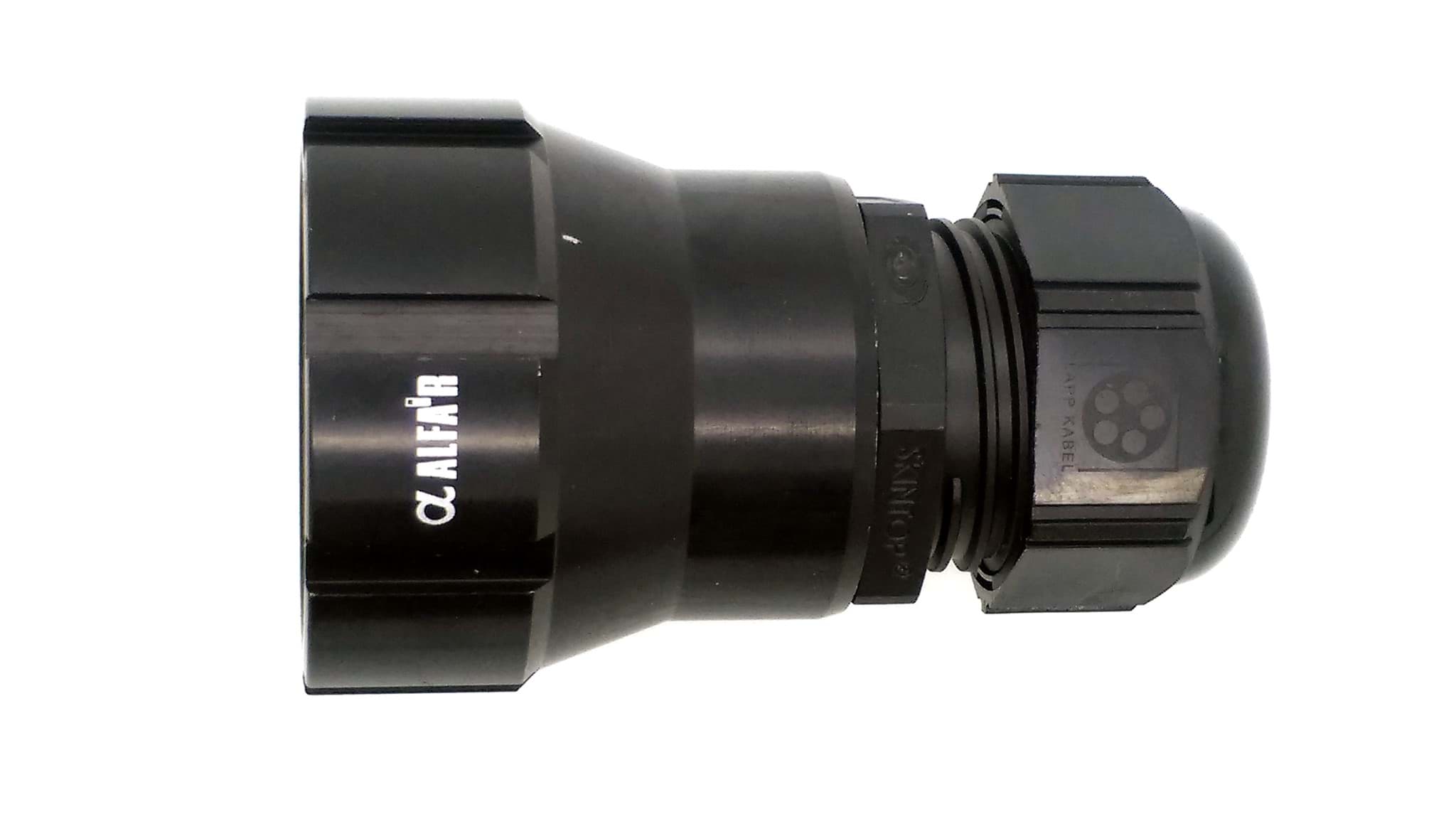 Picture of backshell T30 black d9-17 (M25 version)