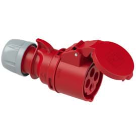 Bild von CEE koppeling 4p  16A 400V 6h rood IP44 PCE