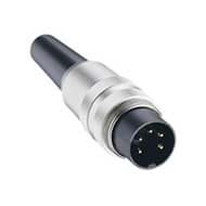 Picture of DIN 5p kabeldeel male schroef