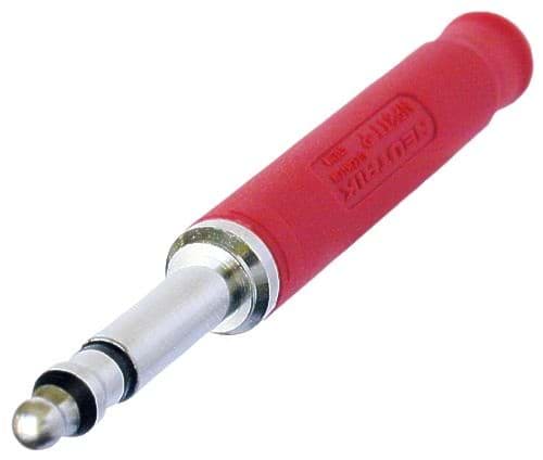 Picture of BANTAM phoneplug krimp/rood