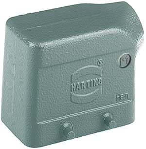 Bild von Han 10B-2LOCK kabelhuis laag zij-invoer M20 grijs