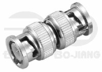 Picture of BNC adapter recht male/male 75 Ohm