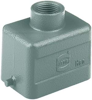 Bild von Han  6B-1LOCK kabelhuis laag top-invoer PG16 grijs