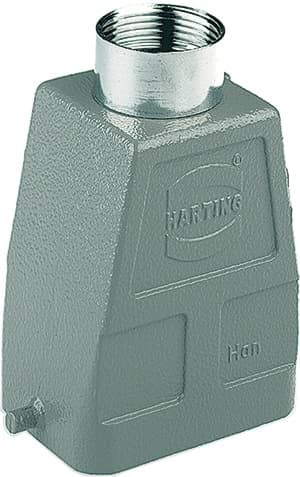 Bild von Han  6B-1LOCK kabelhuis hoog top-invoer PG29 grijs